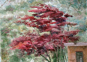 879.Landscape with Red Tree .jpg